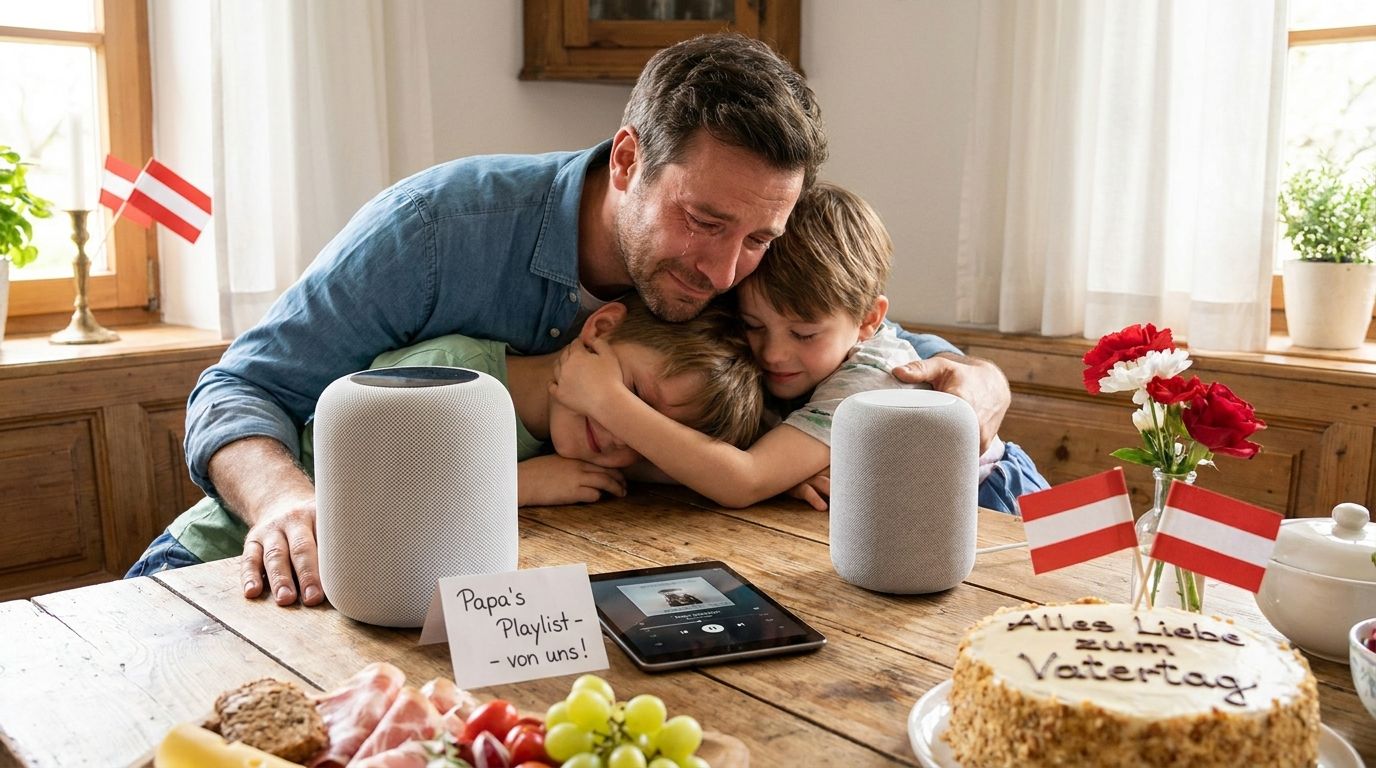 Vatertag 2026 mit persönlichem Lied für den Vater