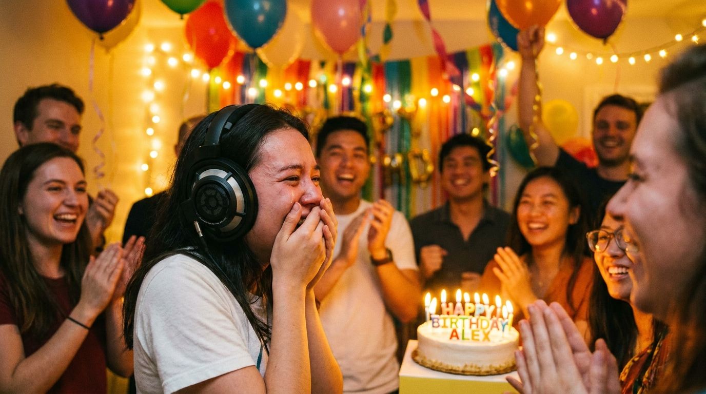 Personalisiertes Geburtstagslied als Geschenk